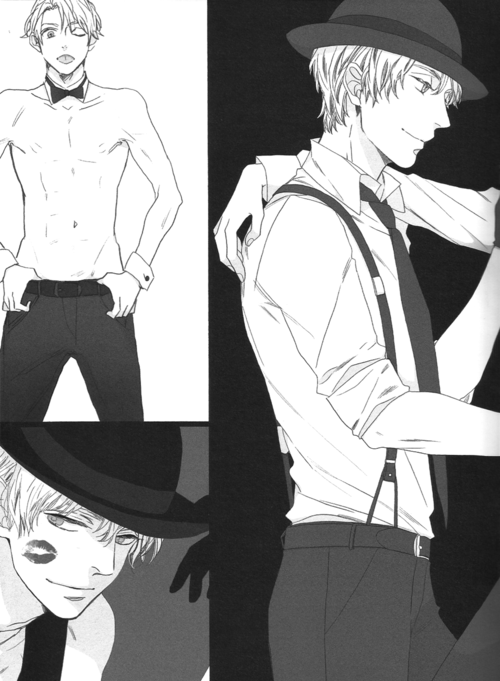usuk-a-day:     (It’s an artbook) Title: Candy Man Artist/Author: Bliss/Kisaragi