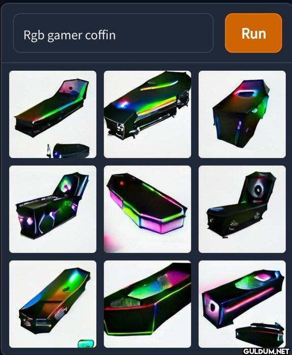 Rgb gamer coffin LT Run   Kaynak