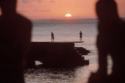 unrar:    Brazil, Bahia State, Salvador. Beach scene 1996, A. Abbas. 