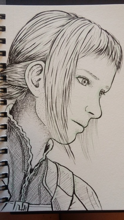 chaoticrice: Let’s Kick off Inktober! My theme this year is Final Fantasy XII! Day One: Penelo 