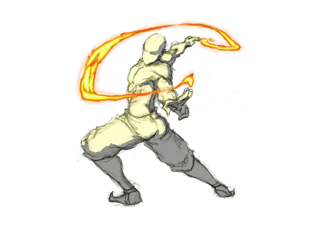 kryptonavatar:Firebending FenceFirebending Arms  Firebending Punch Firebending Open