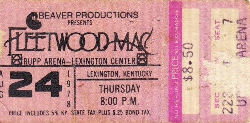 crystalline-: On this day in 1978… Fleetwood Mac for $8.50  Where’s that time machine when you need 