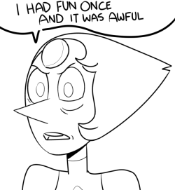 Have a salty pearl.