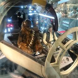 Han Solo And Chewbacca #Starwars #Stgcc #Toycollection #Toyconvention  (At Singapore