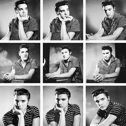 vinceveretts:  Elvis during the “Love Me Tender” photoshoot session, photographed