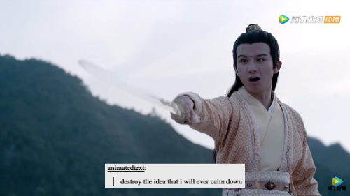 fytheuntamed:agalaxyofthewolfstars:fytheuntamed:Untamed Memes (9/?) // Jin Ling as Tumblr posts edit