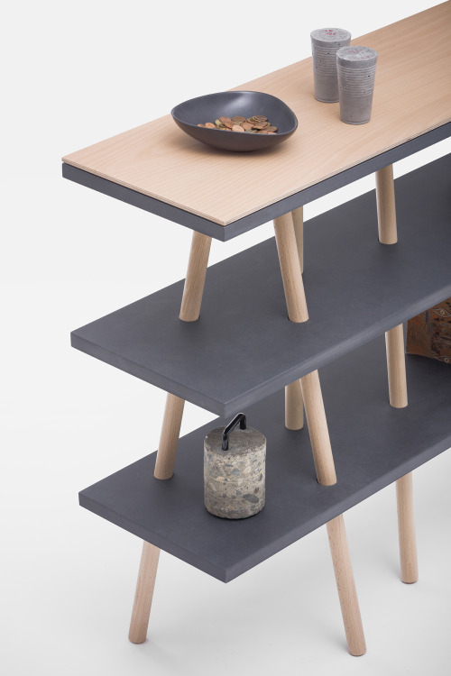 Orto 53 shelf by ZweithalerThe Austrian, Graz based design and Architecture studio Zweithaler create