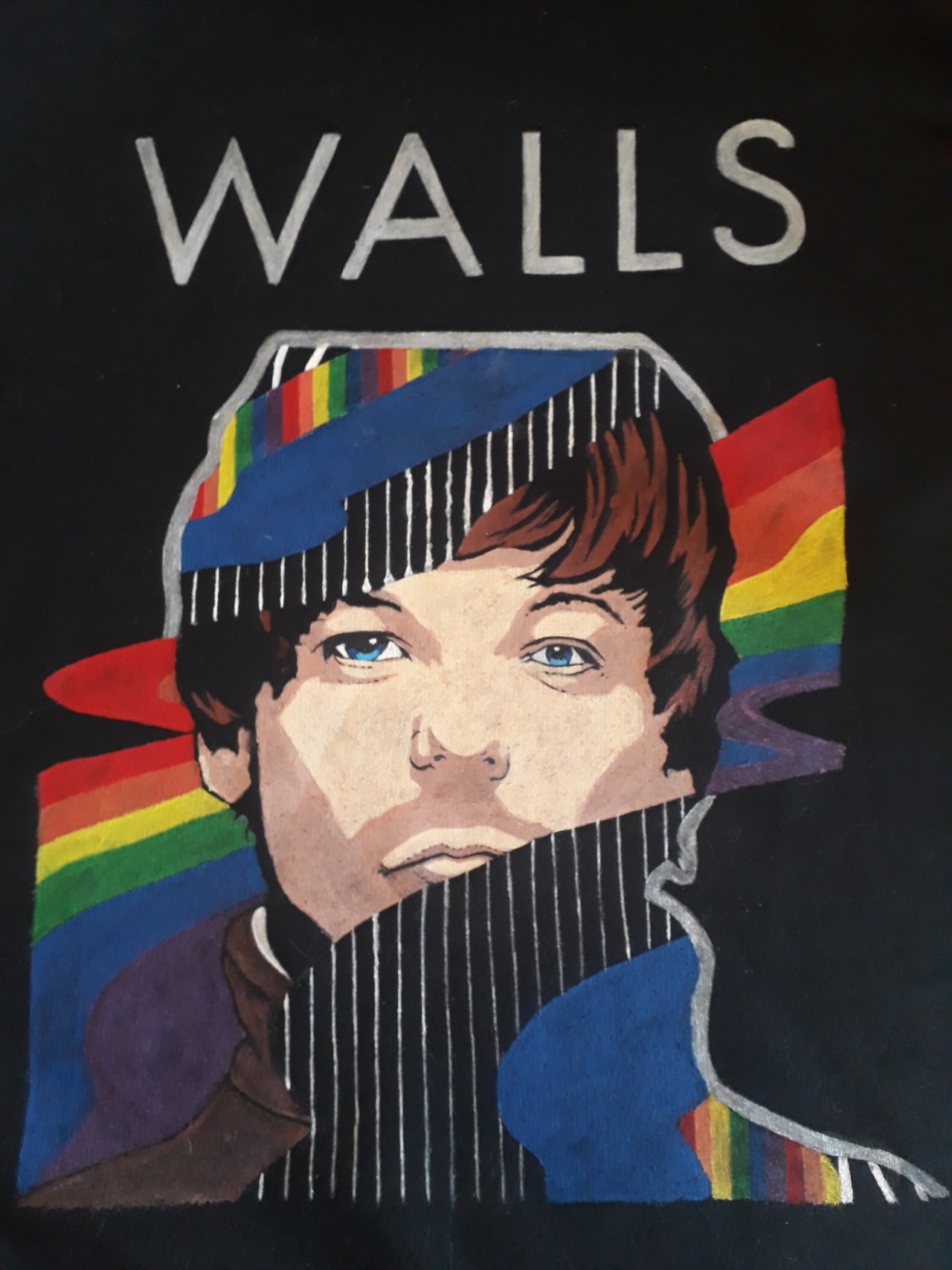 Louis Tomlinson Walls Painting 