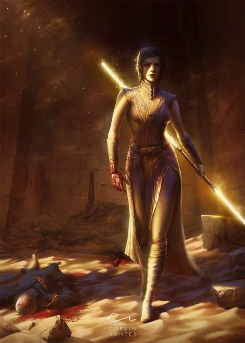 corbinhunter:Bastila Shan by Corbin HunterBastila | Juhani | Revan | Mission | Canderous