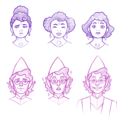 diamondinthesnuff:I know these are just sketches but I’m so excited about having a new tablet that I