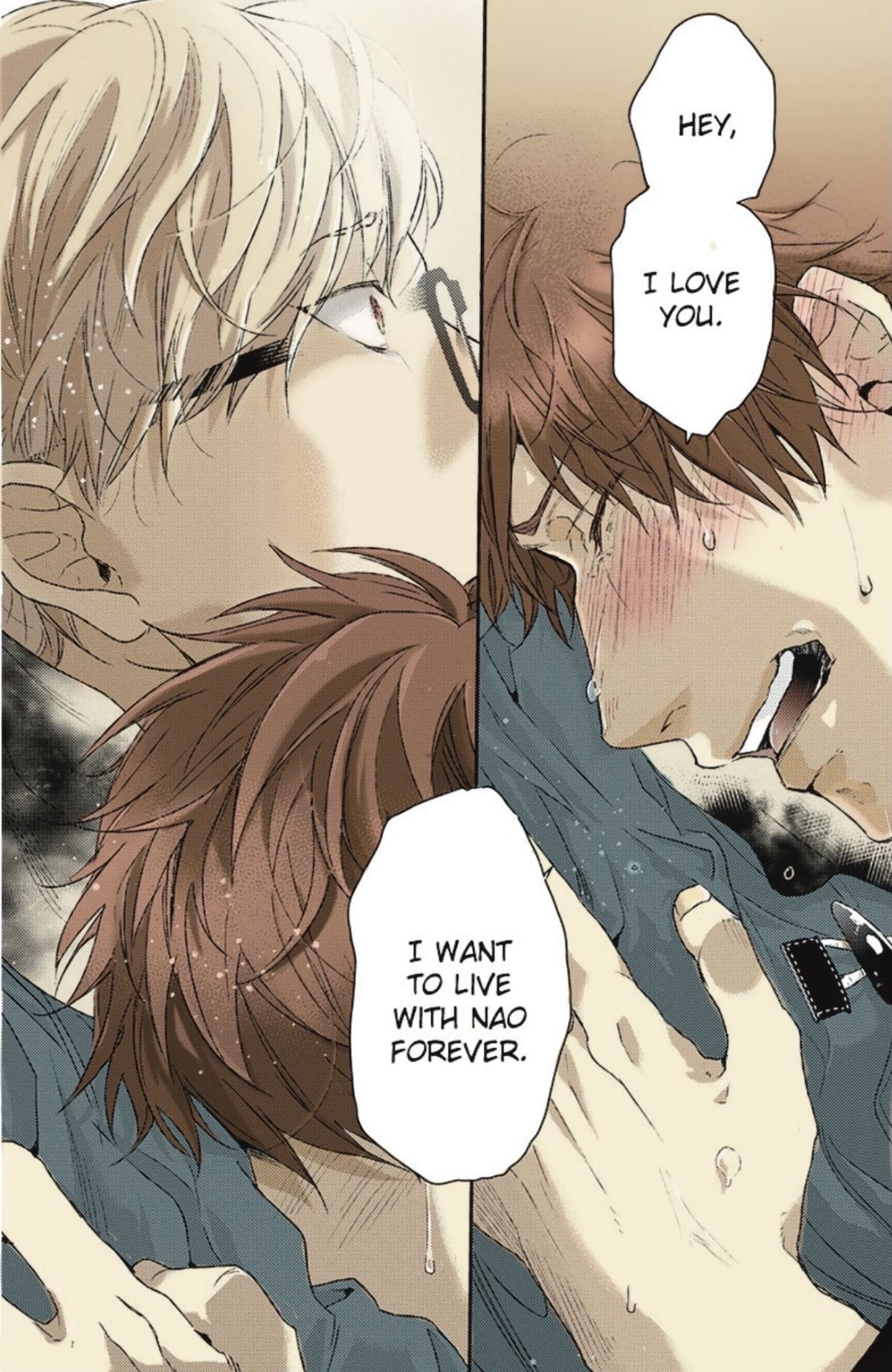 Perhaps!? — I’ve been coloring in some manga panels from...