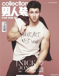 chriscruzism:  Actor and pop star Nick Jonas for FOR HIM MAGAZINE Collection S/S15 Issue