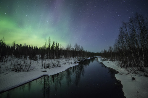 tiinatormanenphotography:Spring is here. Very last auroras for this season. by Tiina Törmänen | web 