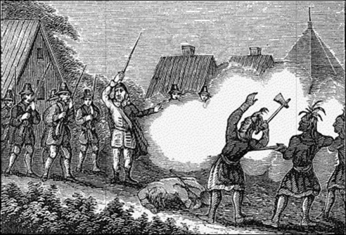 Bloody King Philip&rsquo;s War,For several decades the Puritans of the Plymouth Colony had lived in 