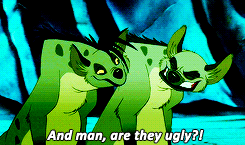  raven♥ requested: hyenas + quotes 