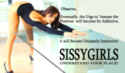 lingerielovr:  sissyadrienne:  you won’t even realise  master has taught me well 