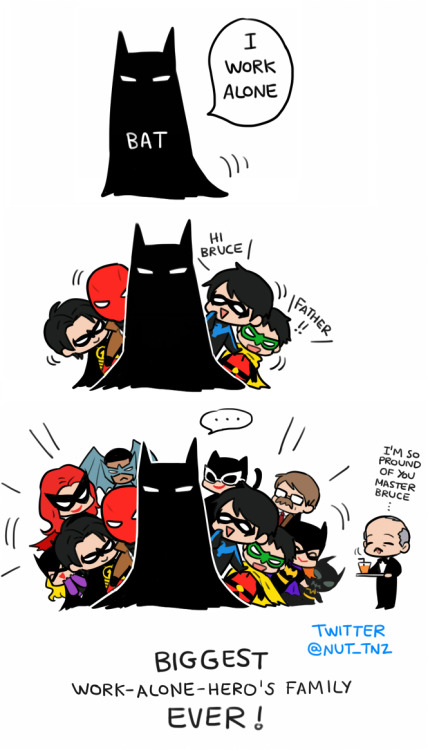scarlet-xx:My art: Batman - “I work alone”