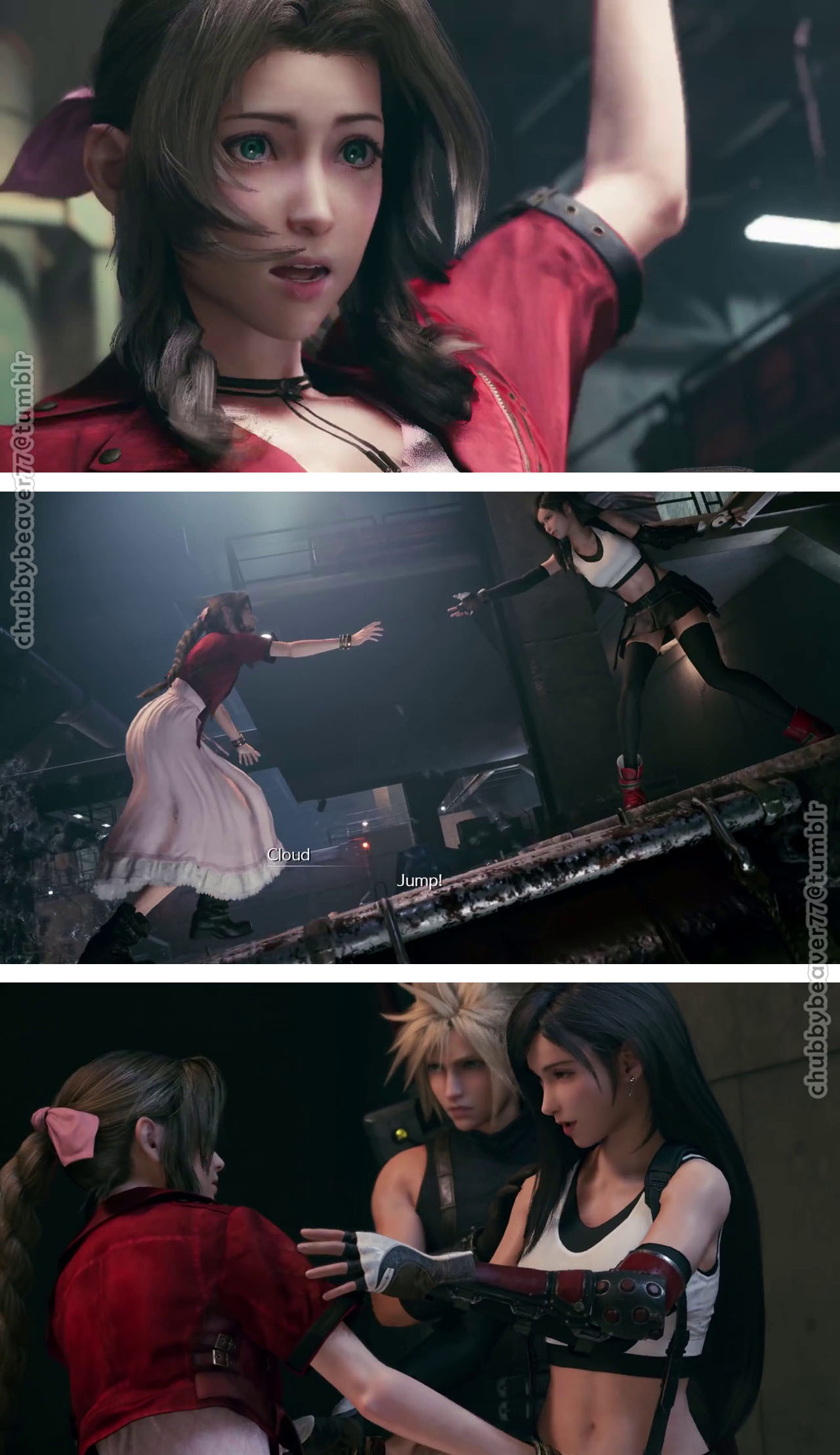 Cloud aeris sex scene