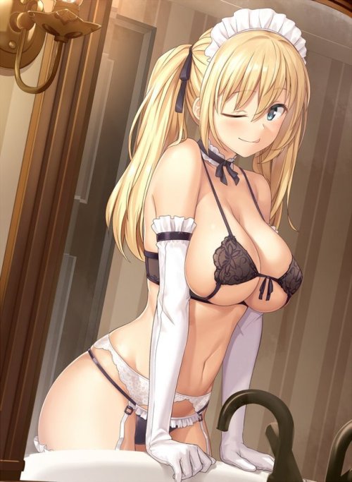 dekoi2501post:  サワダユウスケさんのツイート: “勝負下着メイドちゃん… ”