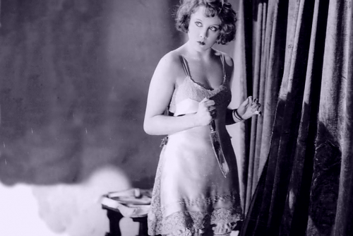 Anny Ondra (née Anna Sophie Ondráková) in Blackmail, 1929