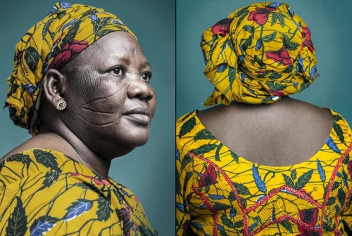 hellolovelyscientist:dianeaudreyngako:“Hââbrê”, latest generation of scarification in Africa.Picture