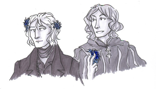 irenydrawsdeadpeople: APOLOGIES ANON MY JEHAN IS NOT REALLY…FLORAL AND MY ENJOLRAS HAS NEITHE