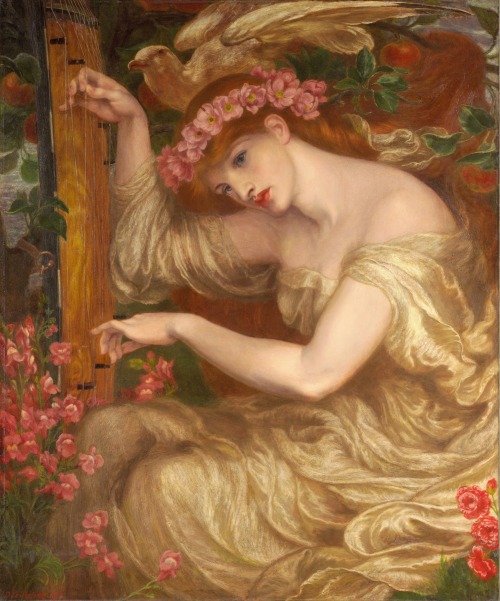 A Sea Spell by Dante Gabriel Rossetti, 1875-1877