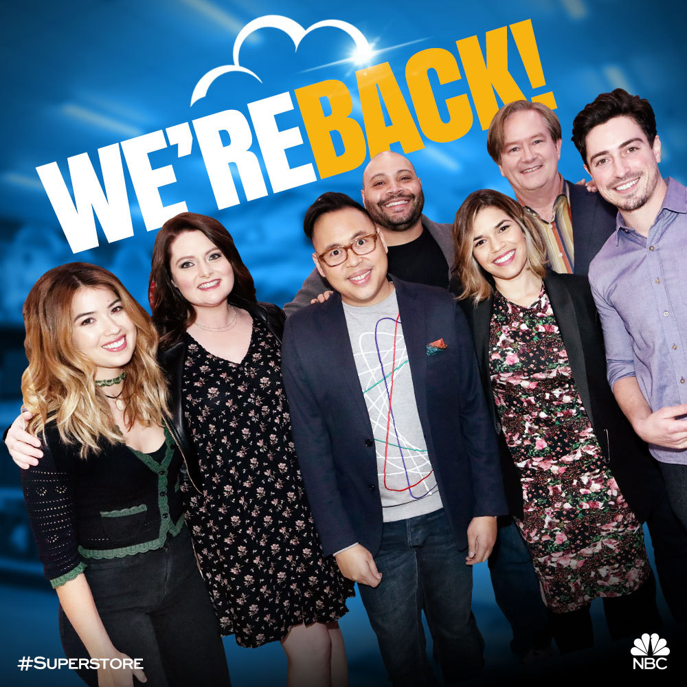 cloud9usa:  Superstore is at your service Tuesdays this Fall on NBC!