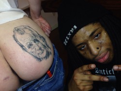 crimewave420:  rikerbeard85:  crimewave420:  THIS GIRL AT THIS PARTY HAS A BILL MURRAY ASS TATTOO I CANNOT HANDLE THIS  Why the fuck he look like that.  cause I’m turnt the fuck up bitch next question 