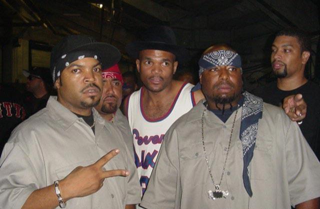 westcoastchris:  Ice Cube, Mack-10, DMC &amp; WC  And Deray Davis