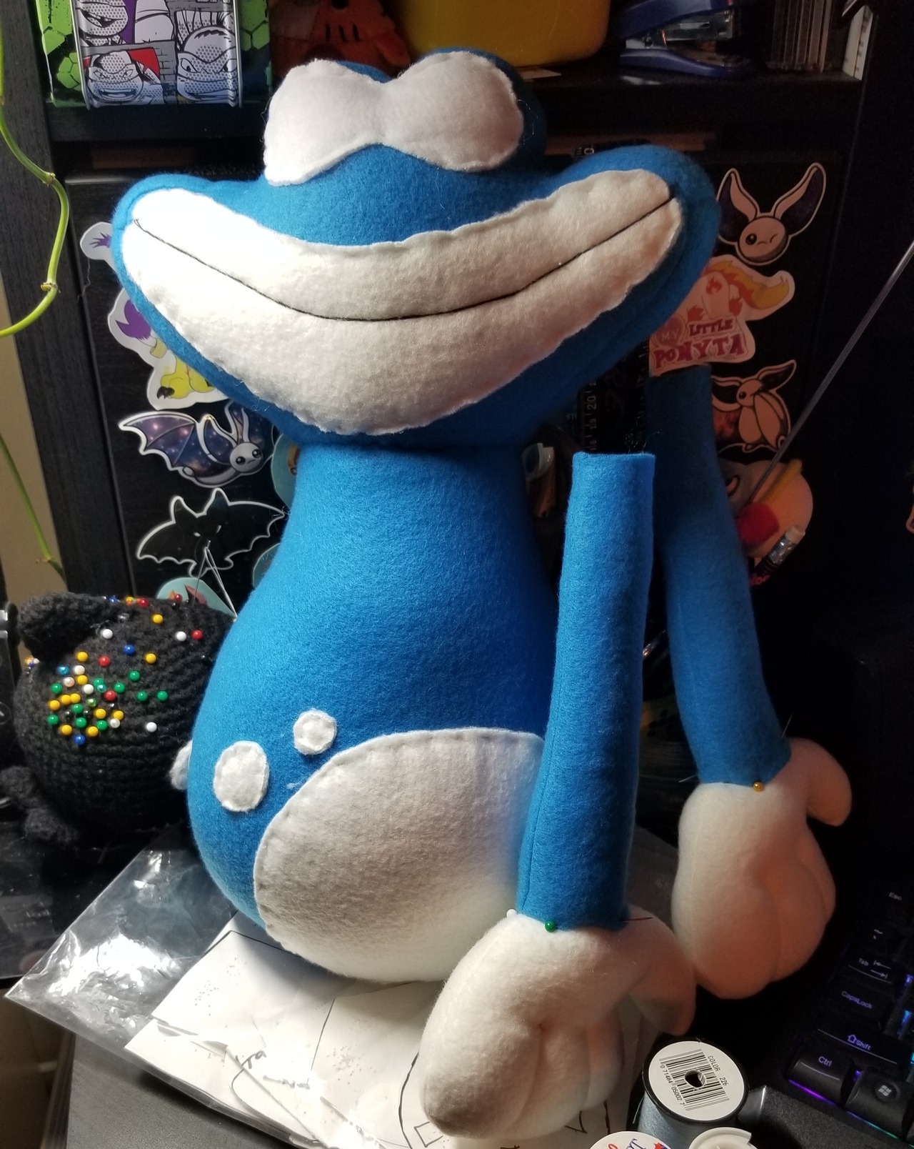 Last Felt Rayman Plush! by FuzzyAliens on DeviantArt