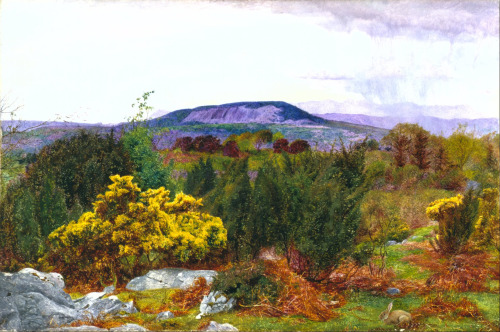 Spring, Arnside Knott and Coniston Range of Hills from Warton Crag, Daniel Alexander Williamson, ca.