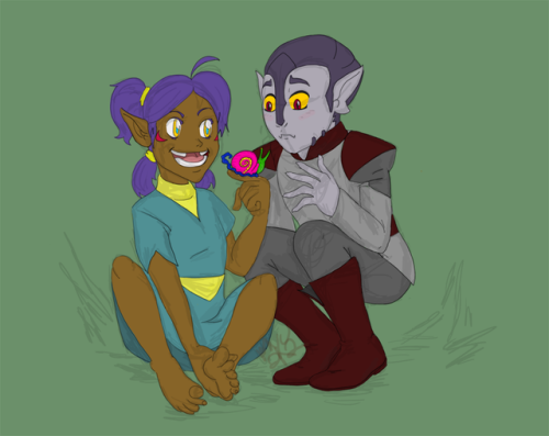 myu2k2: have some cute child AU zaggar/zargar to quench ya’lls weary anguished souls. Kind of 