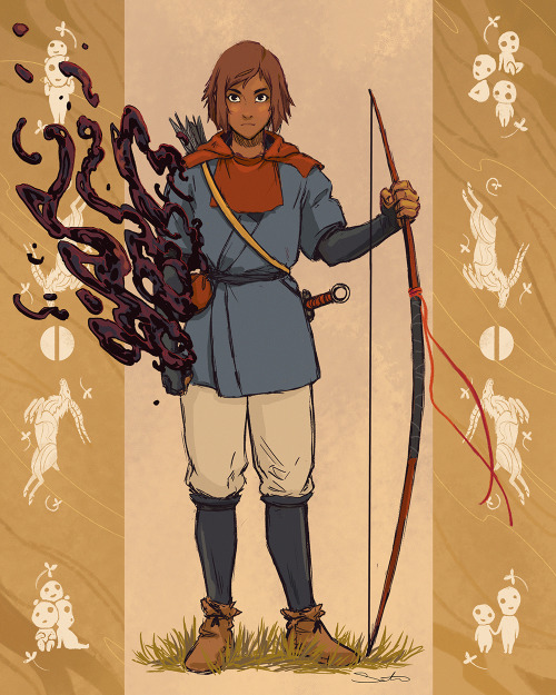 Princess Mononoke / Legend of Korra AU