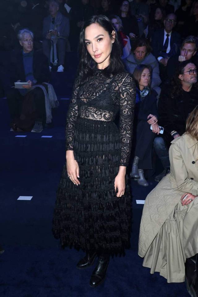 Gal Gadot at Christian Dior Fall 2023