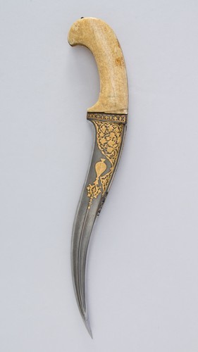 met-armsarmor:Dagger (Pesh-kabz), Metropolitan Museum of Art: Arms and ArmorBequest of George C. Sto