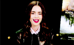 dailylilycollins:  Happy 25th birthday Lily Collins!  &ldquo;I think a woman’s