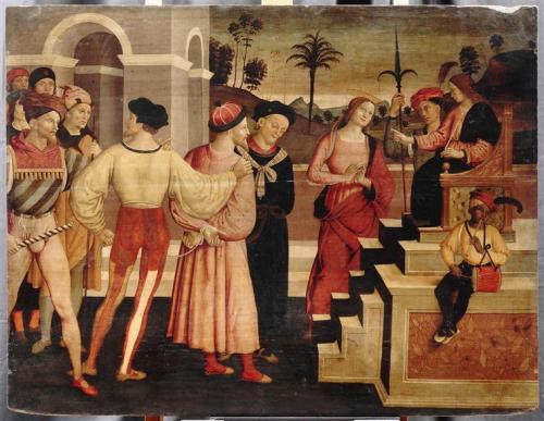 Judgement of Daniel by Giacomo Pacchiarotti (1474-1540) 