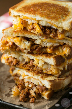 verticalfood:  Epic Breakfast Grilled Cheese