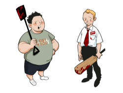 macbethoff:  The Cornetto Trilogy Sticker