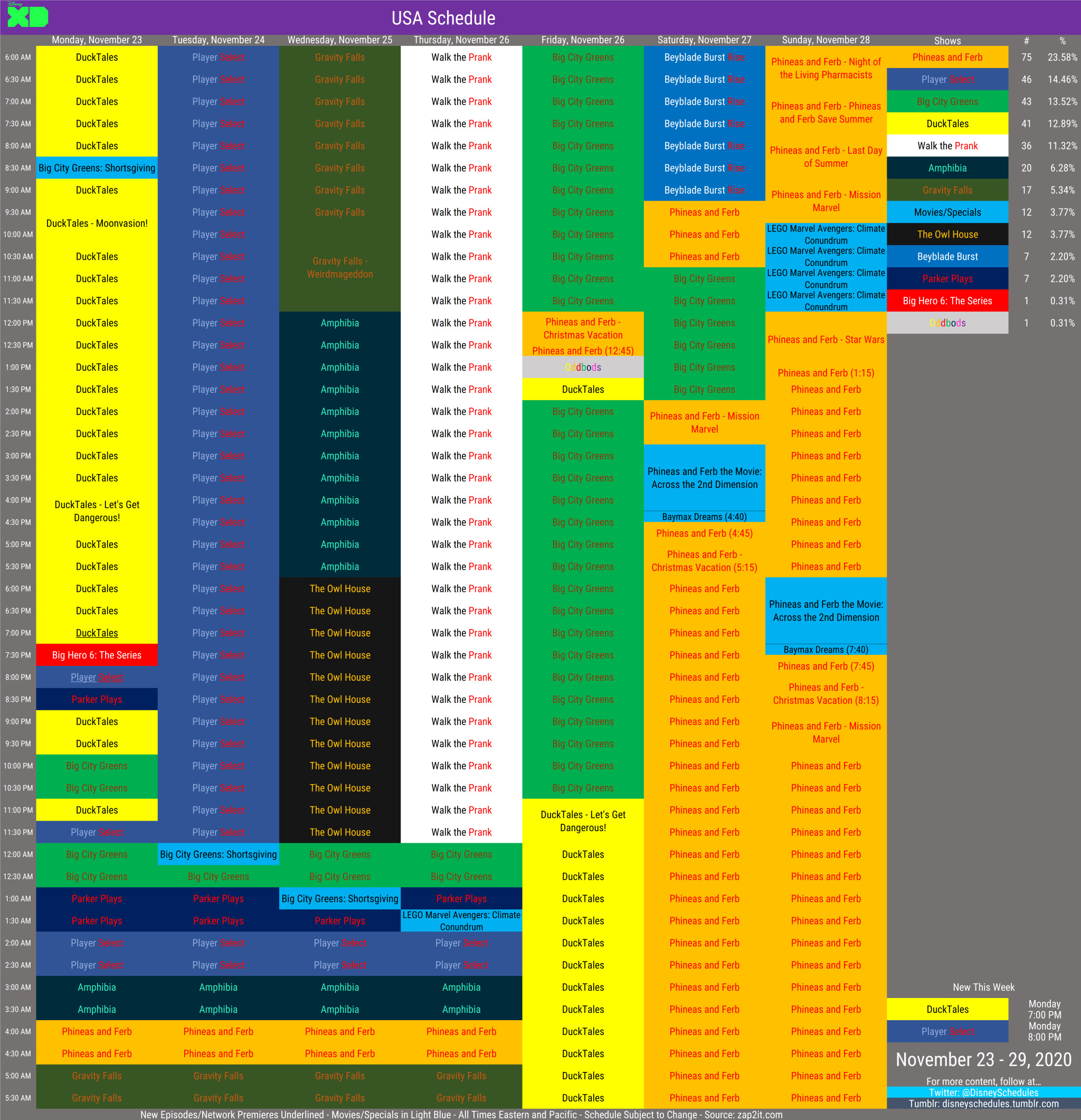 Disney Schedule Thread and Archive Photo