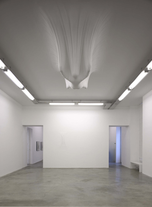 crossconnectmag:  Daniel Arsham plays around with paper, walls and people.  New York based artist Daniel Arsham straddles the line between art, architecture and performance. Raised in Miami, Arsham attended the Cooper Union in New York City where he recei