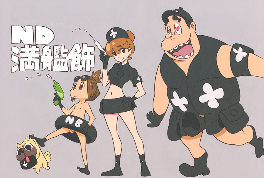 artbooksnat:  Kill la Kill (キルラキル) Character designs and costume changes
