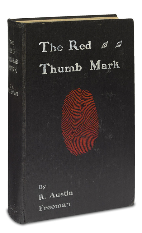 The Red Thumb Mark. R. Austin Freeman. Haycraft-Queen Cornerstone. London: Collingwood Bros., [1907]