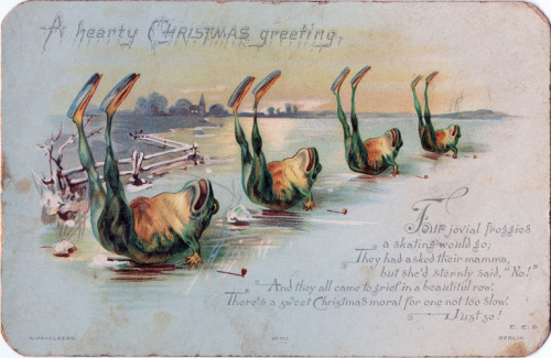 collectorsweekly:Have a Creepy Little Christmas with These Unsettling Victorian Cards