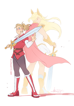 Abd-Illustrates:  For The Honor Of Greyskull!    I Binge-Watched The New She-Ra Series