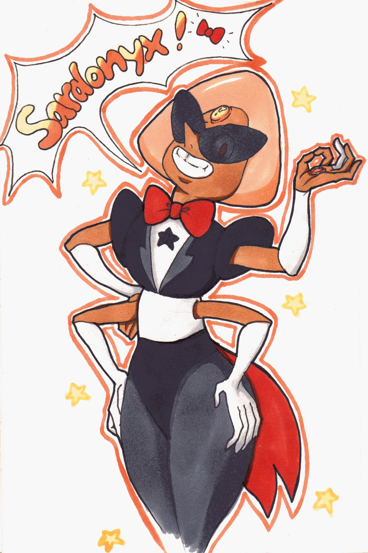 bea-art:  Poots to my scanner for eating the marker colors, I did the best I could