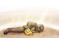 fire-type-hellyeah:  ommanyte:  AU where Ash was never revived in the first movie, and out of guilt, before fleeing, Mewtwo still wipes everyone’s memory, and sends them back. But Pikachu refused to leave, Pikachu refused to forget &gt;:0c  Basically