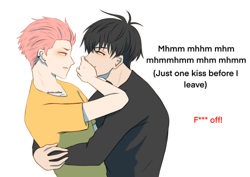 I’m gonna miss you-Age up TianShan with He Tian is leaving for a business trip. He also has undercut