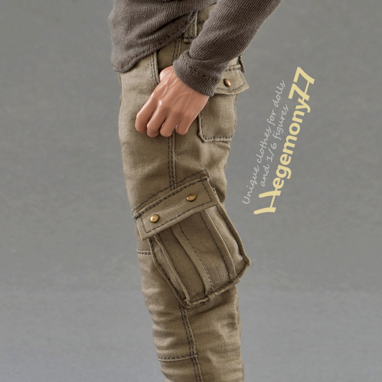 1 6 scale Dexter henley and cargo pants upgraded   Buy onesixth scale  clothes made by Hegemony77